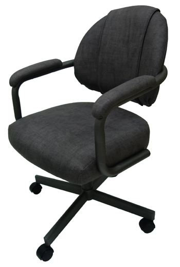 M-70 Caster Chair - Steel Finish