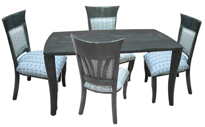 Dinette with Weave Side Chair