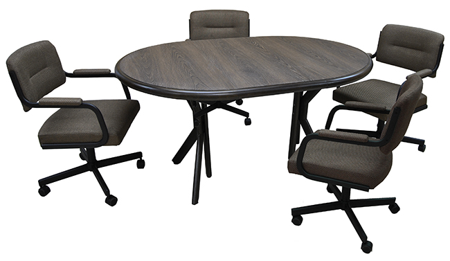 M-110 Caster Chairs 42x42x60 Table