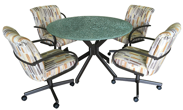 M-60 Caster Chair 48 glass