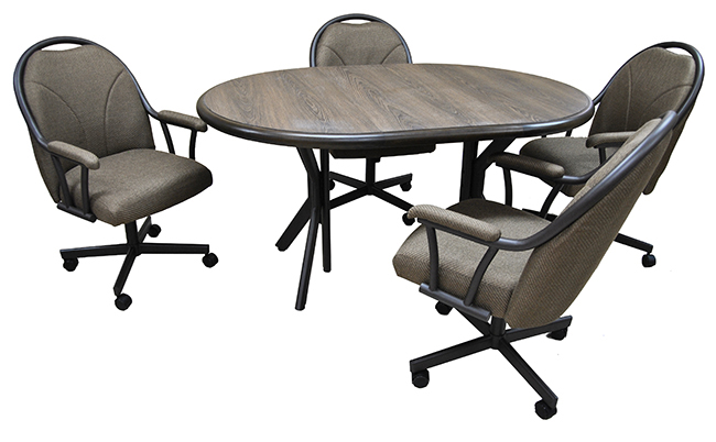 M-80 Caster Chairs 42x42x60 Table