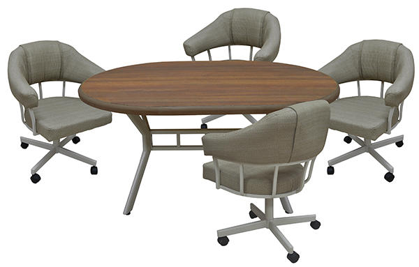 M-90 Caster Chairs 42x42x60 Table Danny