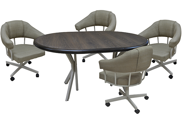 M-90 Caster Chairs 42x42x60 Table Richi