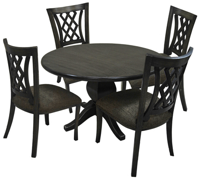 Dinette with Round Table Tango Side Chairs