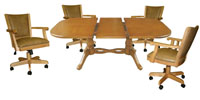 42x60 Table Mango Full Back Chairs